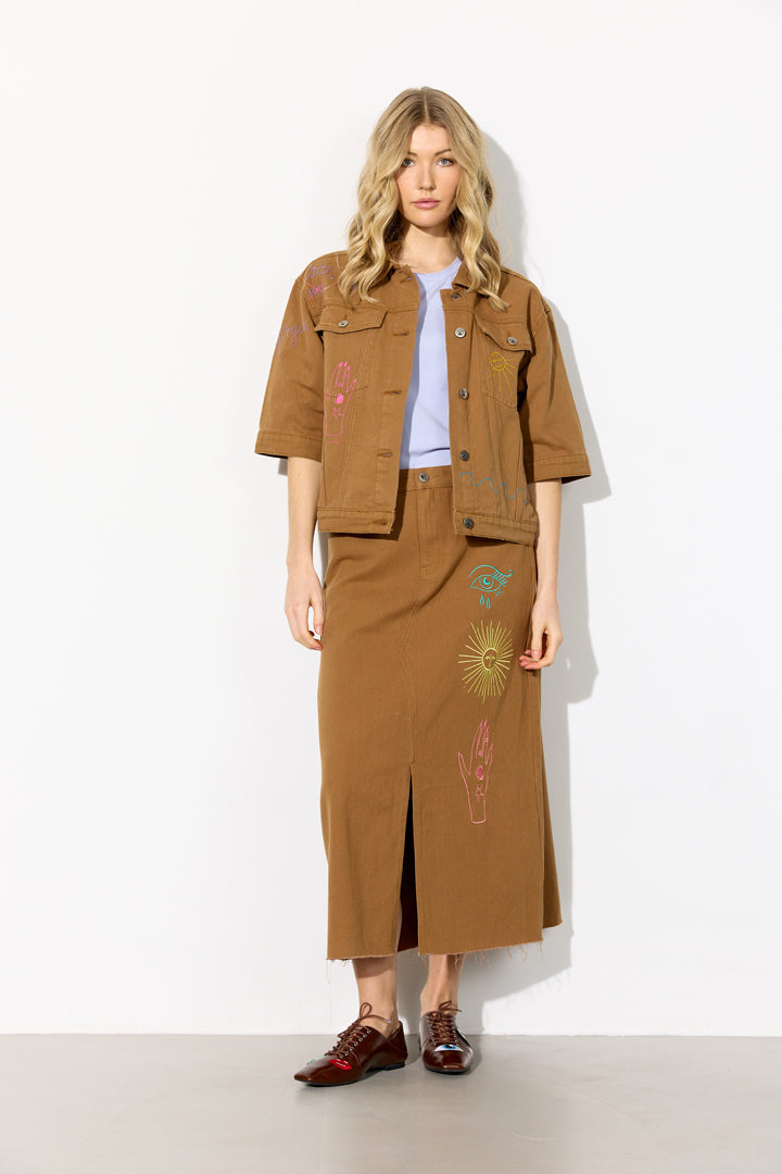 HUNKØN Suki Jacket Jackets Caramel