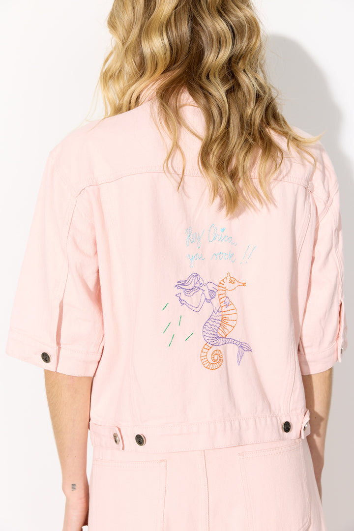 HUNKØN Suki Jacket Jackets Rose