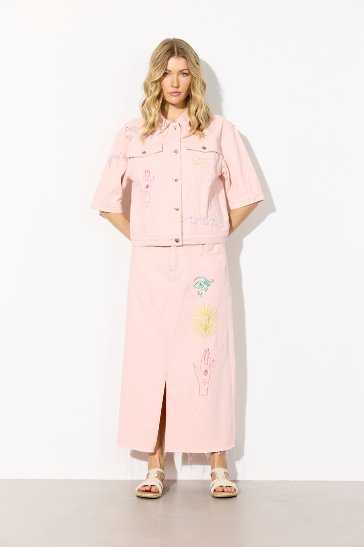 HUNKØN Suki Jacket Jackets Rose