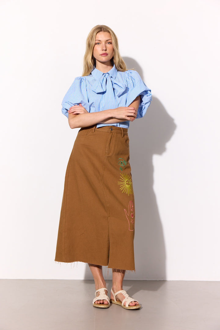 HUNKØN Suki Skirt Skirts Caramel