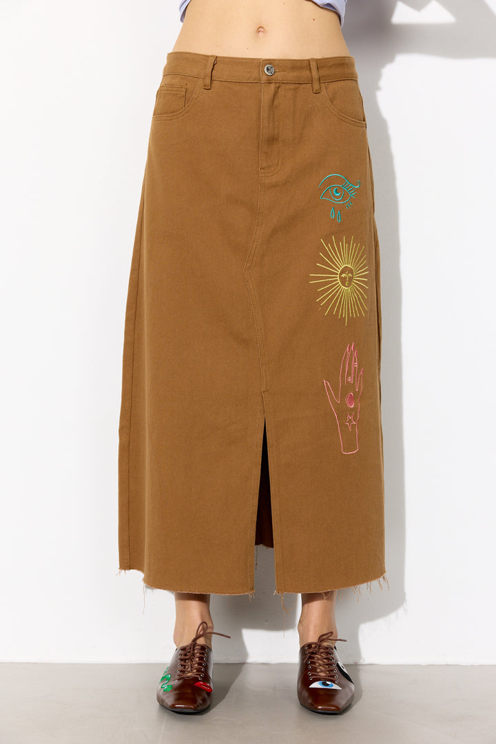 HUNKØN Suki Skirt Skirts Caramel