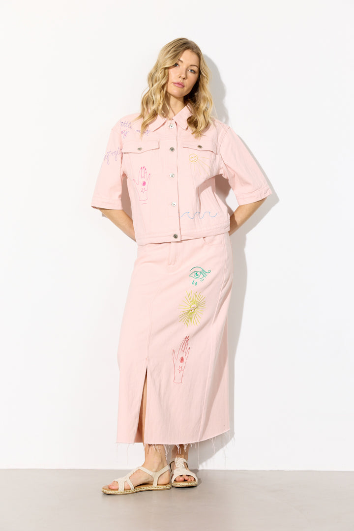 HUNKØN Suki Skirt Skirts Rose