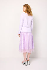 HUNKØN The Unburnt Long Sleeve Blouses Lavender