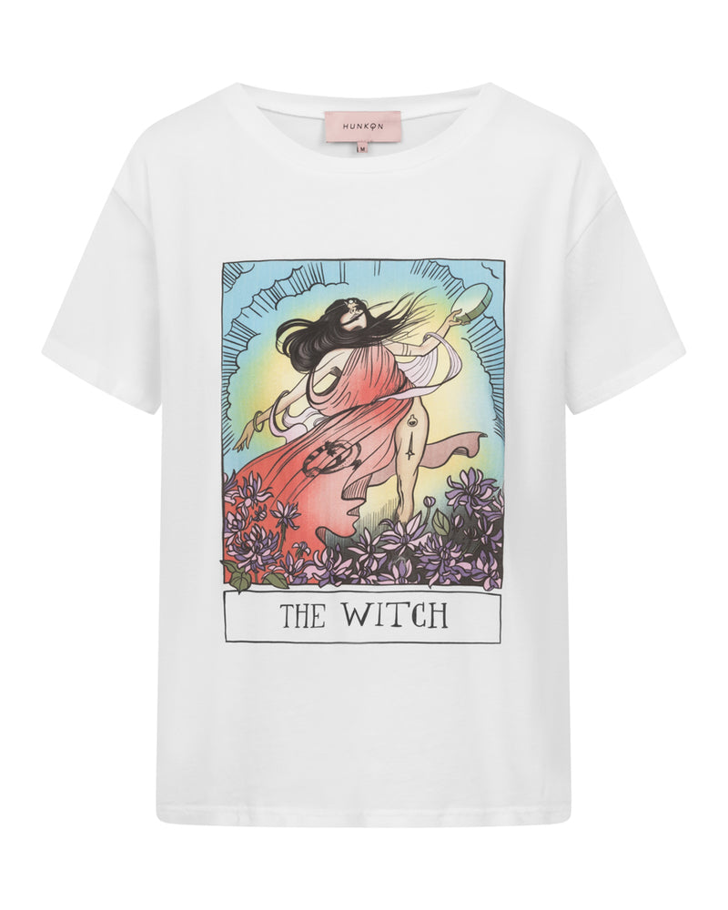 HUNKØN The Witch T-shirt T-shirts White