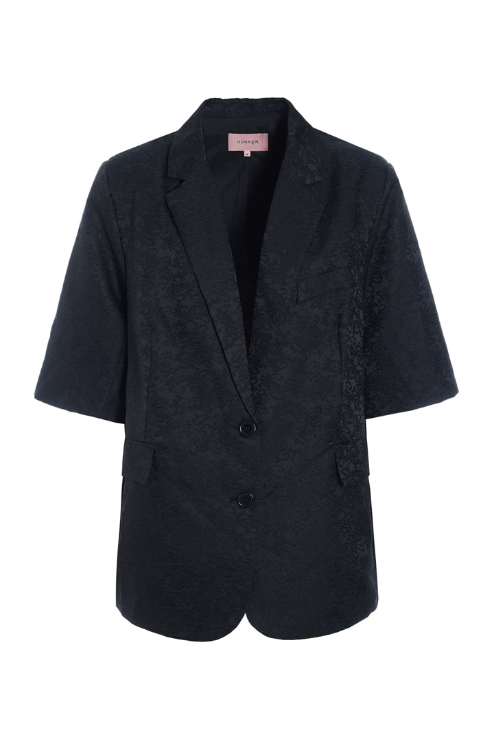 HUNKØN Thora Blazer Jackets Black
