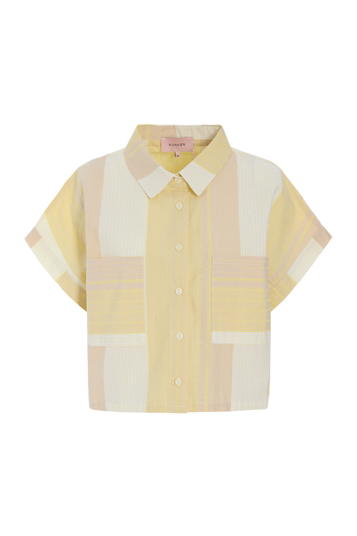 HUNKØN Tilly Shirt Shirts Yellow
