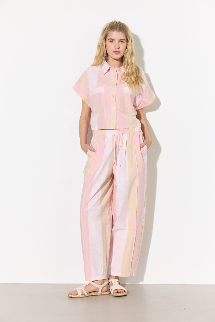 HUNKØN Tilly Trousers Trousers Pink