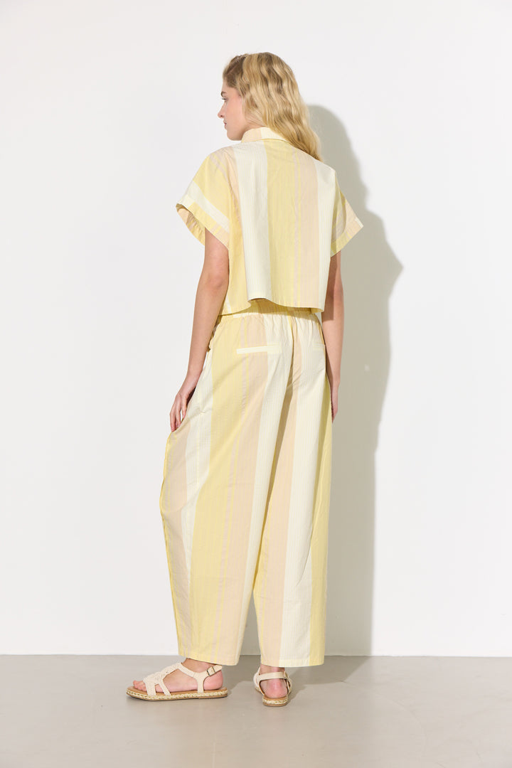 HUNKØN Tilly Trousers Trousers Yellow