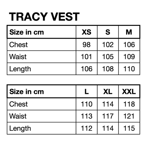 HUNKØN Tracy Vest Vests Black