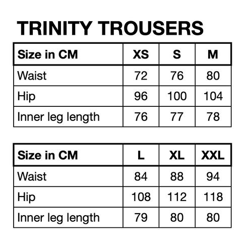 HUNKØN Trinity trousers Trousers Dark Denim