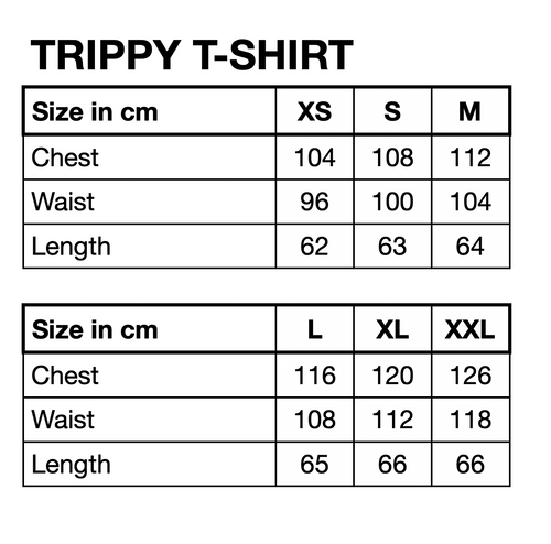 HUNKØN Trippy T-shirt T-shirts Trippy Tales Art Print