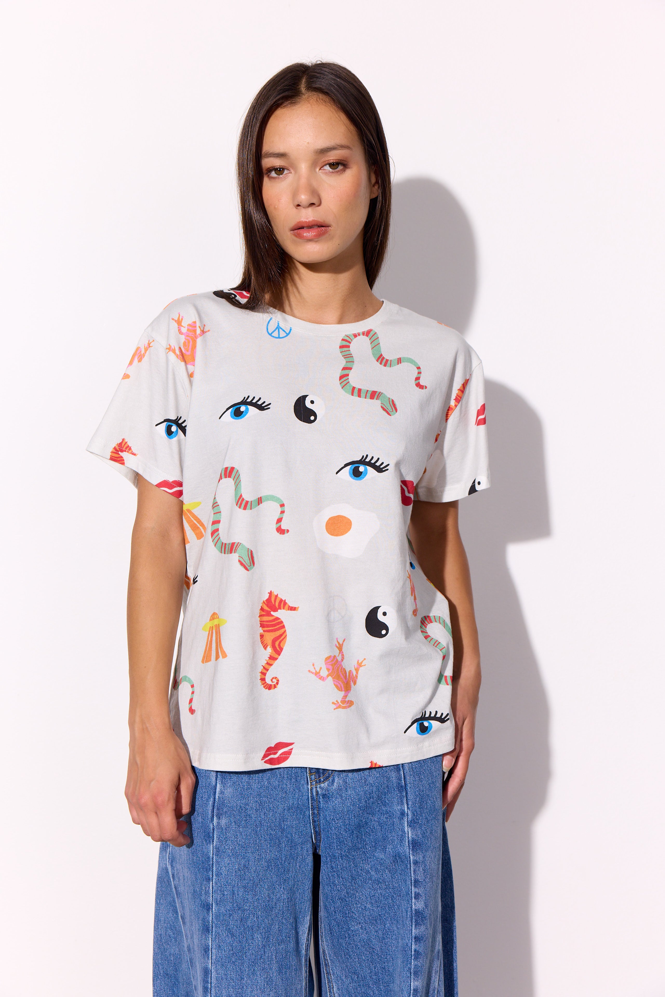 HUNKØN Trippy T-shirt T-shirts Trippy Tales Art Print