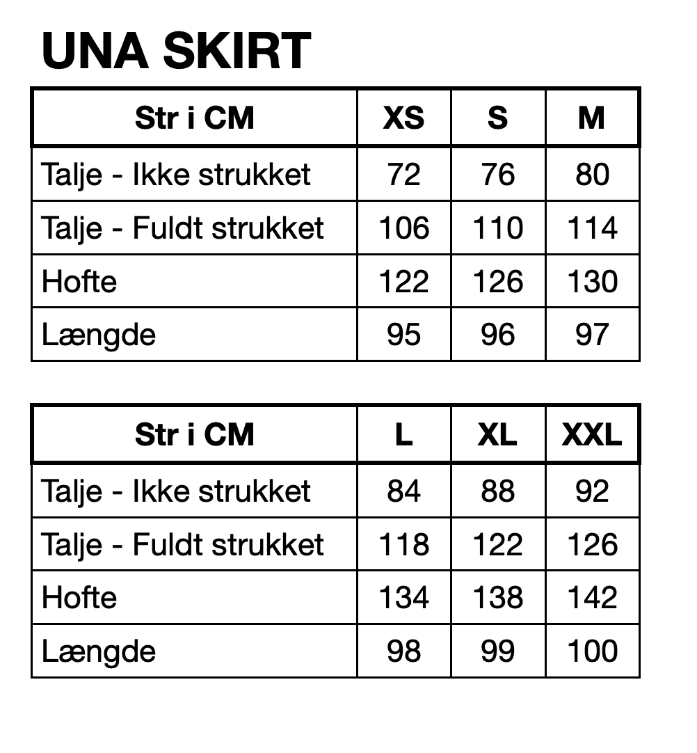 HUNKØN Una Skirt Skirts Patchwork