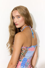 HUNKØN Una Smock top Tops Patchwork