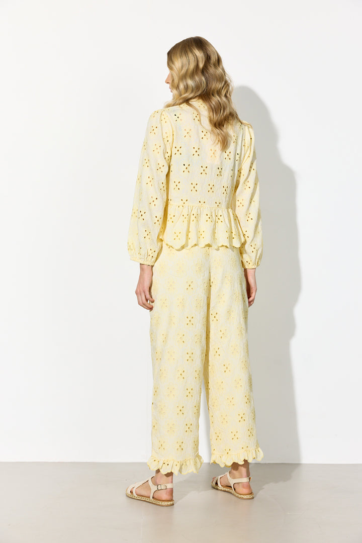 HUNKØN Vanya Shirt Shirts Soft Yellow