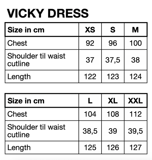 HUNKØN Vicky Dress Dresses Black striped