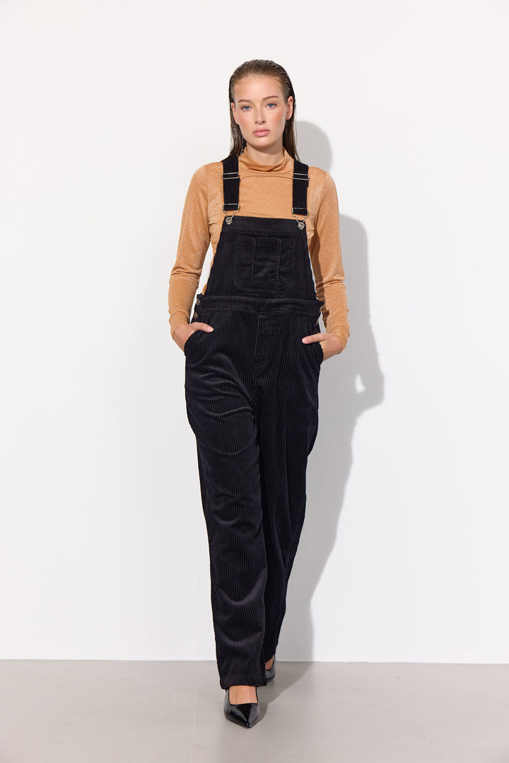 HUNKØN Vilda Overalls Jumpsuits Black