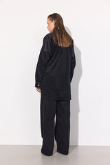 HUNKØN Vilda Shirt Shirts Black