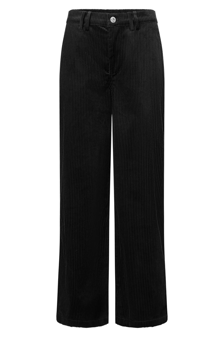 HUNKØN Vilda Trousers Trousers Black