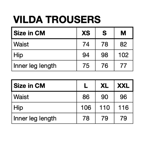 HUNKØN Vilda Trousers Trousers Pink