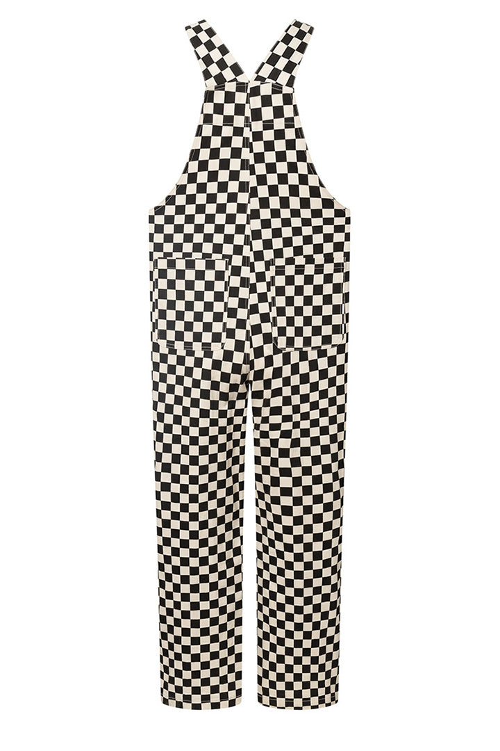 HUNKØN Viper Overalls Jumpsuits Black Checked