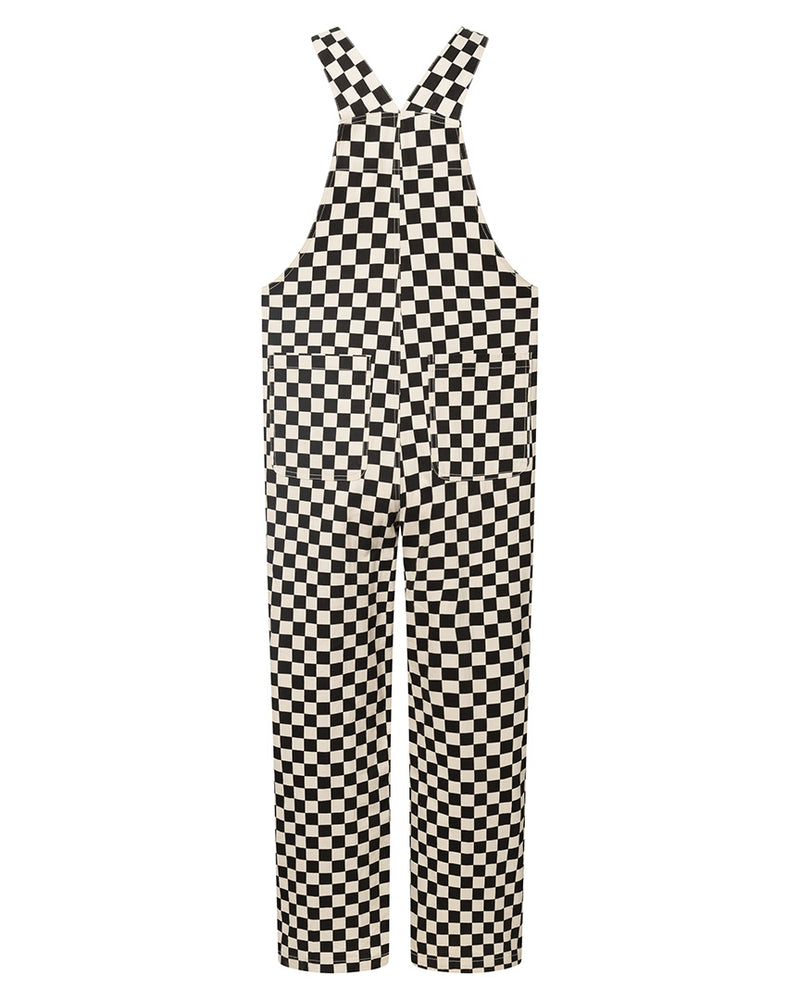 HUNKØN Viper Overalls Jumpsuits Black Checked