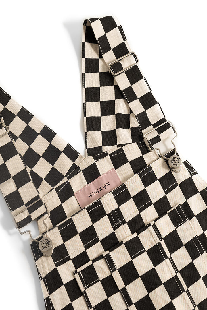 HUNKØN Viper Overalls Jumpsuits Black Checked