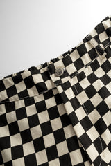 HUNKØN Viper Trousers Trousers Black Checked