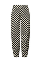 HUNKØN Viper Trousers Trousers Black Checked