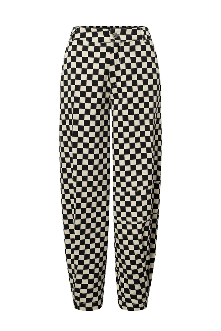 HUNKØN Viper Trousers Trousers Black Checked