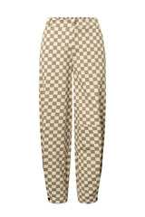HUNKØN Viper Trousers Trousers Brown Checked