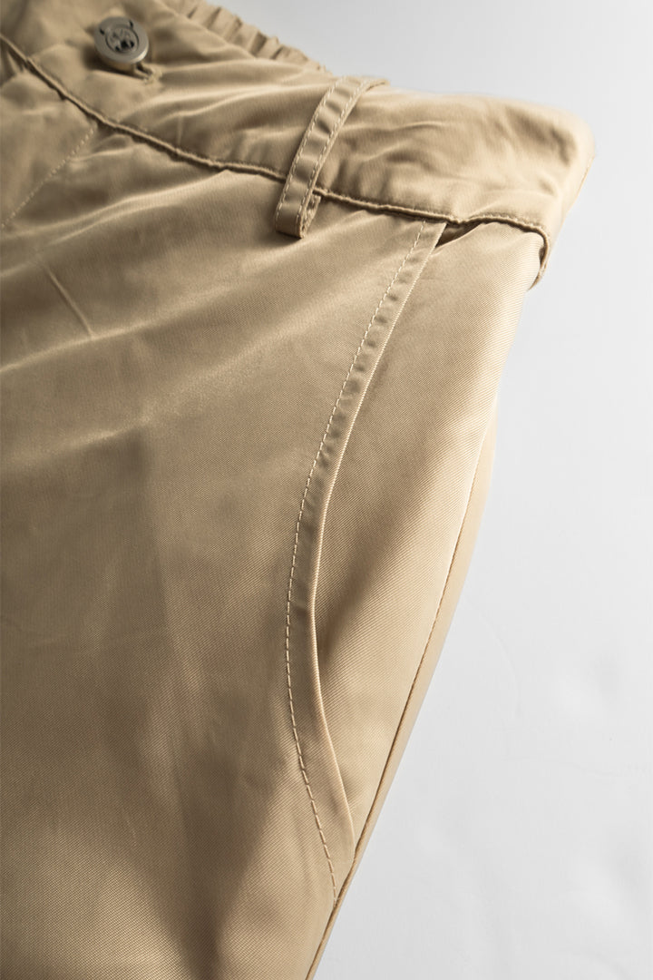 HUNKØN Vita Trousers Trousers Beige