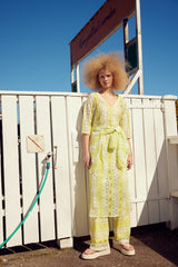 HUNKØN Yvonne Dress Dresses Citrus