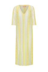 HUNKØN Yvonne Dress Dresses Citrus