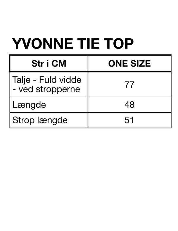 HUNKØN Yvonne Tie Top Tops Pink and Blue