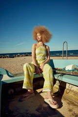 HUNKØN Yvonne Trousers Trousers Citrus
