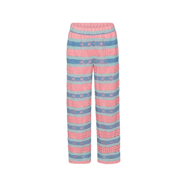HUNKØN Yvonne Trousers Trousers Pink and Blue