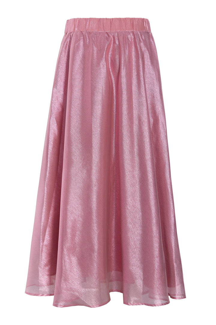 HUNKØN Zinnia Long Skirt Skirts Dusty Rose