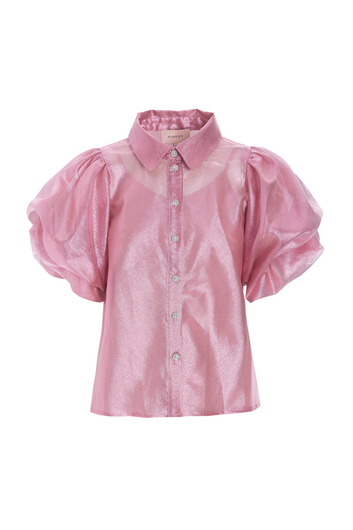 HUNKØN Zinnia Shirt Shirts Dusty Rose