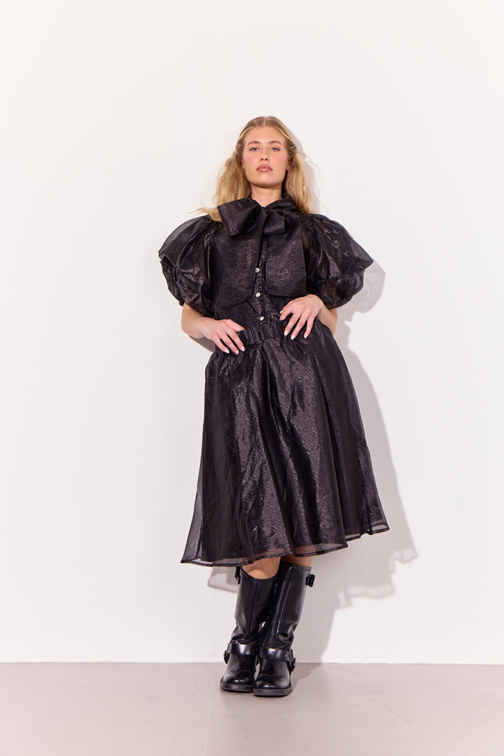 HUNKØN Zinnia Short Skirt Skirts Black