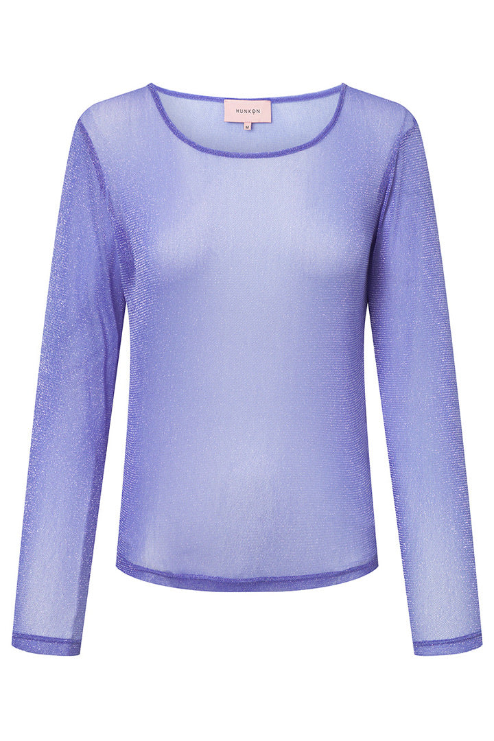 HUNKØN Zion Blouse Blouses Purple