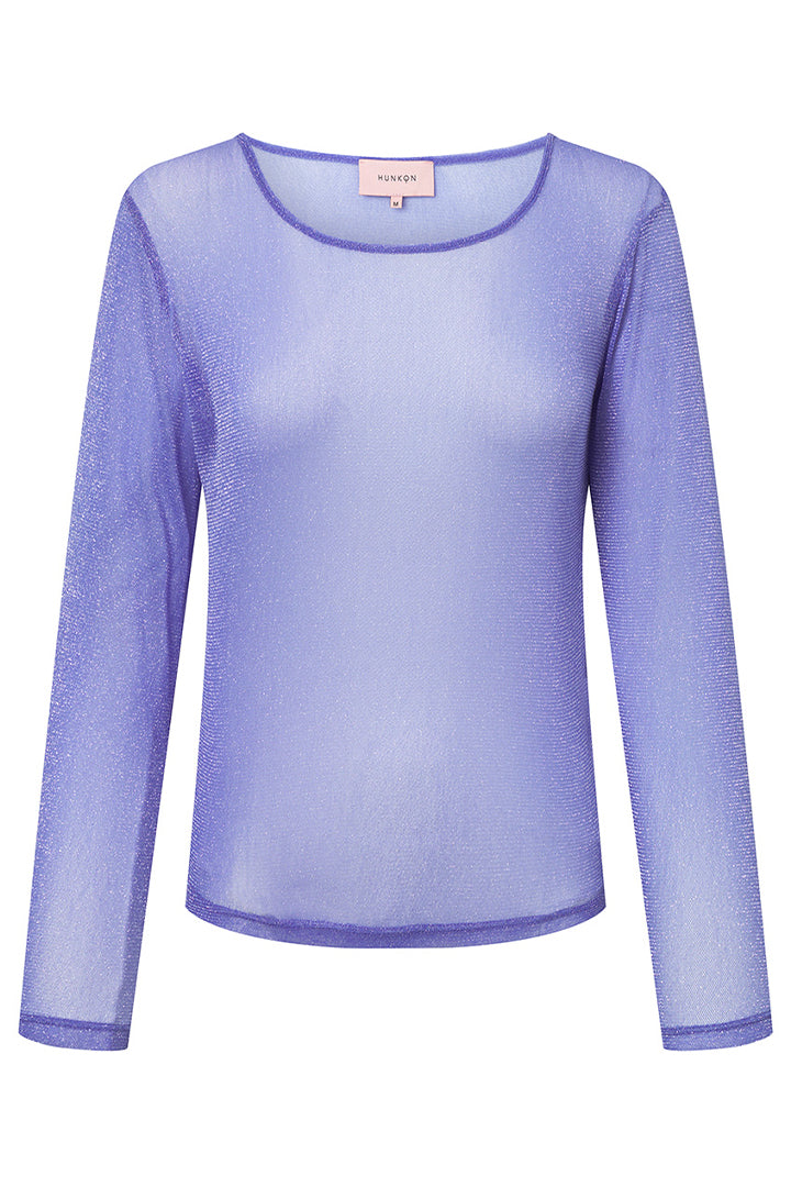 HUNKØN Zion Blouse Blouses Purple