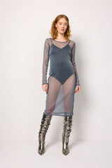 HUNKØN Zion Dress Dresses Steel Grey