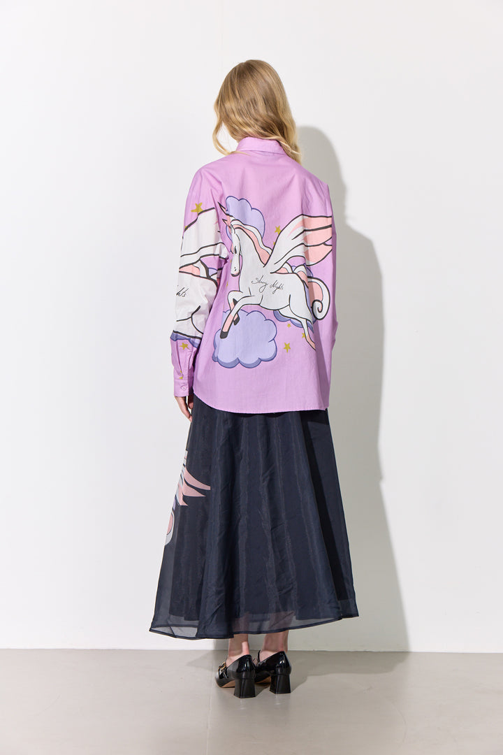 HUNKØN palma Shirt Shirts Lavender