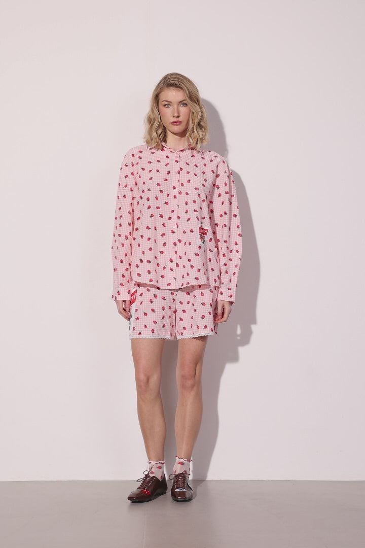 HUNKØN Ruth Shorts Shorts Pink