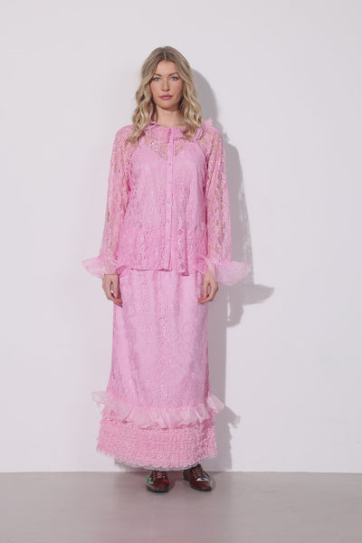 HUNKØN Rosanne skirt Skirts Pink