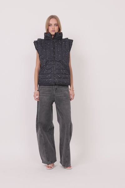 HUNKØN Flavia Short Vest Vests Dream Fairground Art Print