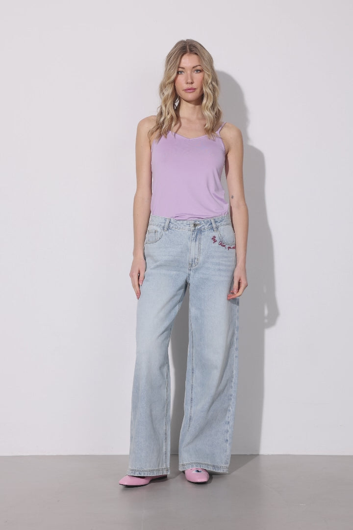 HUNKØN Tennie Jeans Trousers Light Denim