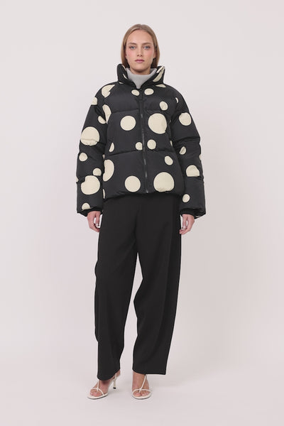 HUNKØN Arabella Bomberjacket Jackets Black