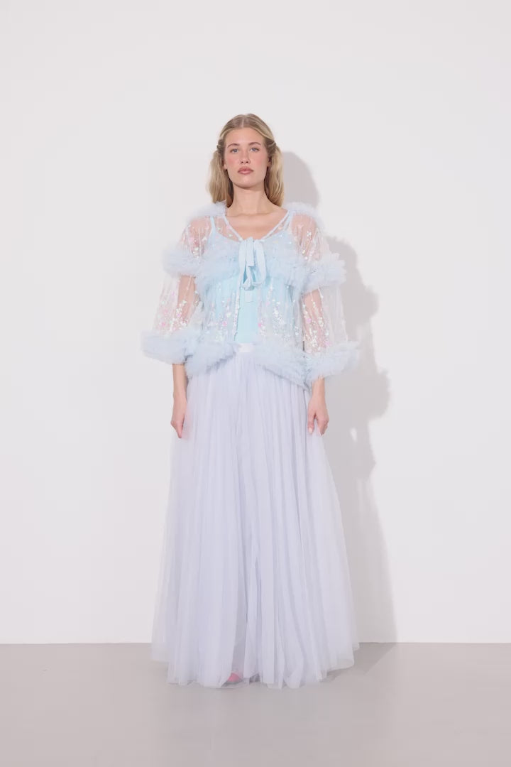 HUNKØN Bridget Skirt Skirts Soft Blue